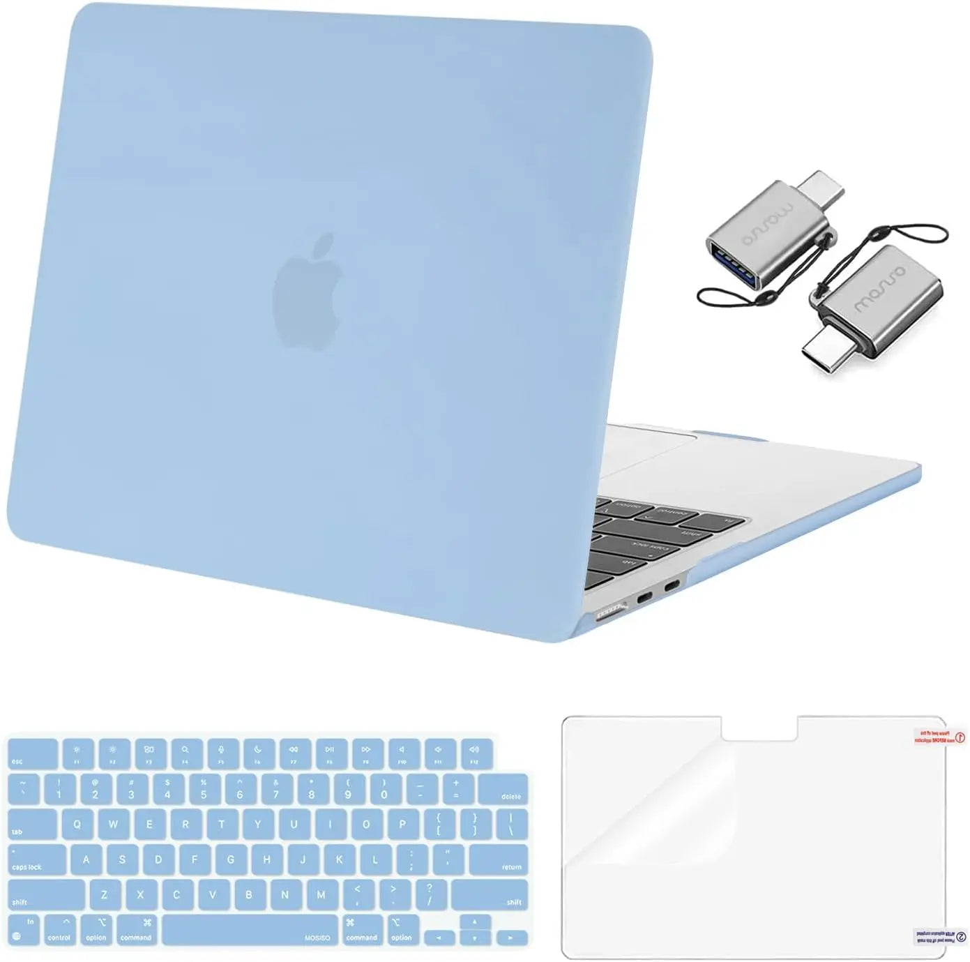 Étui pour ordinateur portable 2020 2024 2023 MacBook Air 13 15 16 Pro 14 pouces M4 M3 M2 M1 A3112 A3185 A3401 A2918 A3240 A3113 A2681