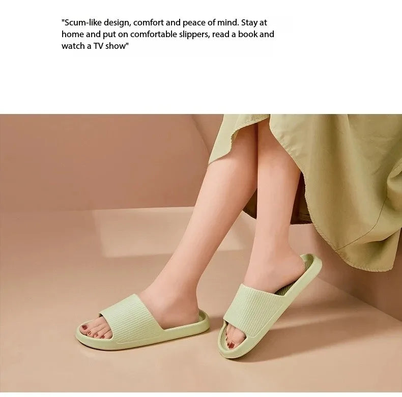 Chaussures de douche de massage à semelle souple pour hommes et femmes, pantoufles à la mode, imperméables, non ald, maison, loisirs, couples
