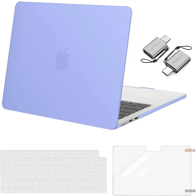 Étui pour ordinateur portable 2020 2024 2023 MacBook Air 13 15 16 Pro 14 pouces M4 M3 M2 M1 A3112 A3185 A3401 A2918 A3240 A3113 A2681