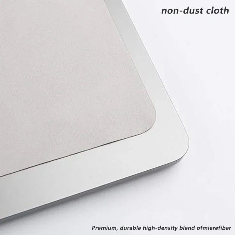 Film de protection pour ordinateur portable, en microfibre, anti-poussière, couverture pour clavier, tissu pour écran d'ordinateur portable, MacBook Pro 13/15/16 pouces