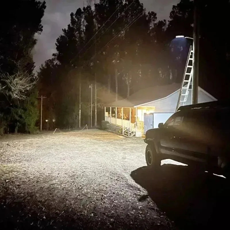 15 000LM Irradiation 500 ㎡   Lumière solaire pour lumière du soleil extérieure capteur de mouvement IP65 étanche jardin rue mur lampe solaire externe