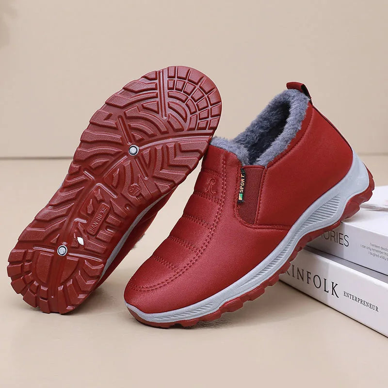 Chaussures pour hommes automne hiver décontracté coton chaud résistant à l'usure semelle épaisse abordable livraison gratuite