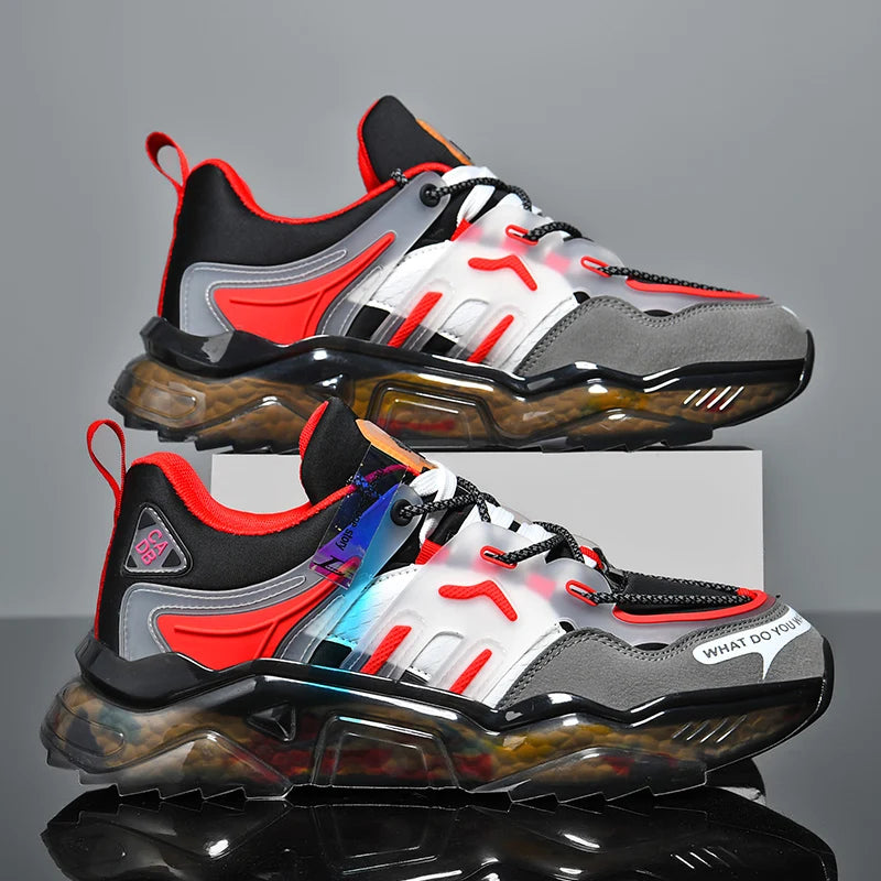 Baskets de luxe pour hommes, chaussures de course respirantes, décontractées, à la mode, mocassins chaussure homme