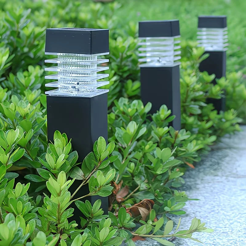 Lampe solaire LED pour chemin, décoration de jardin, pelouse, patio, balcon, cour, allée, lampes solaires