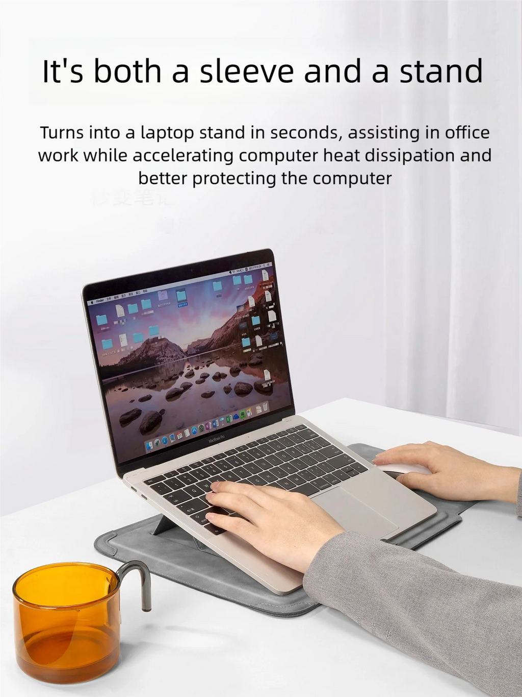 Housse pour ordinateur portable 13 14 15 15.6 16 pouces pour Huawei HP DELL sac pour Macbook Air Pro 13 13.6 M4 étui pour ordinateur portable avec support hommes femmes