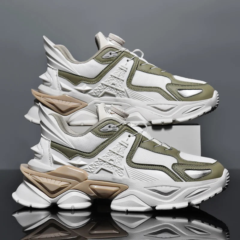 Baskets de luxe pour hommes, chaussures de course respirantes, décontractées, à la mode, mocassins chaussure homme