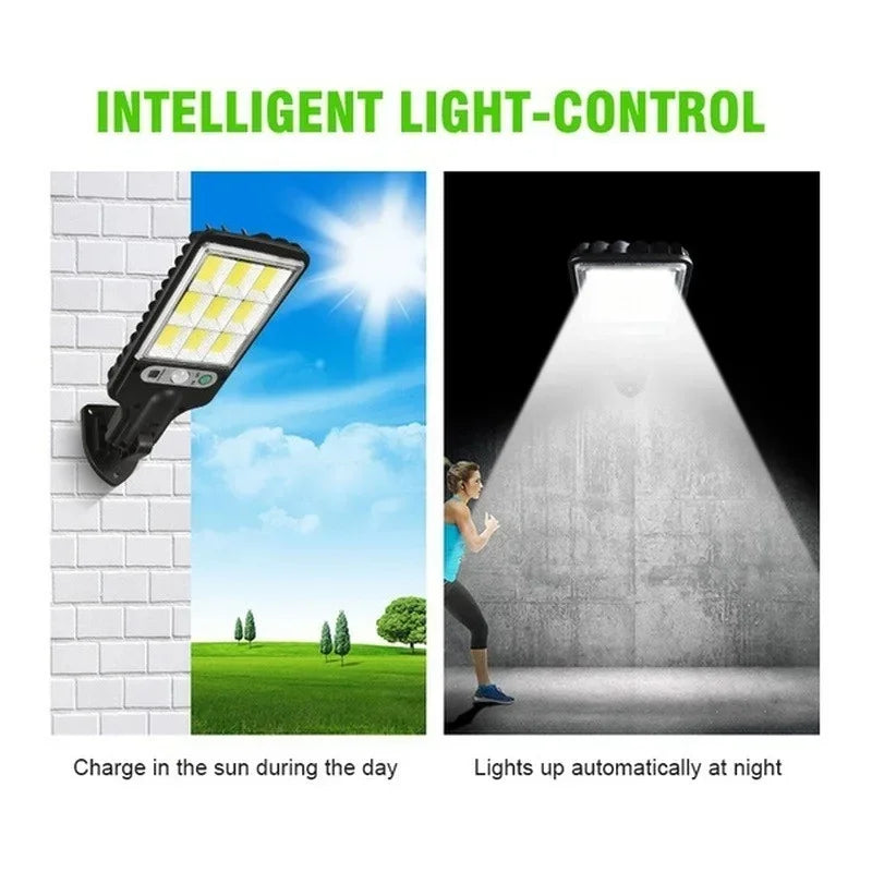 Applique Murale Solaire à LED pour l'Extérieur, Rechargeable, pour Cour, Jardin, Terrasse, Porte de Garage, Éclairage de Rue