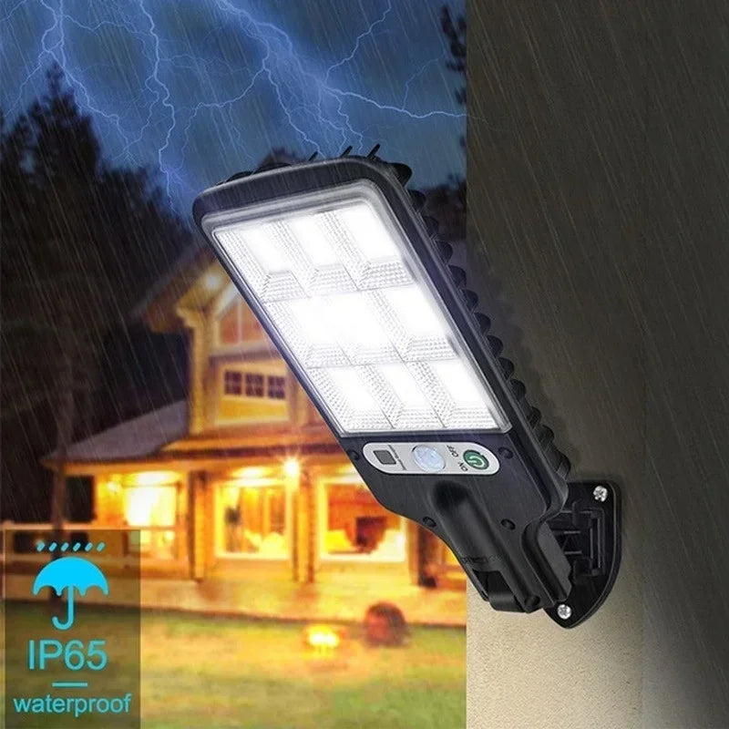 Applique Murale Solaire à LED pour l'Extérieur, Rechargeable, pour Cour, Jardin, Terrasse, Porte de Garage, Éclairage de Rue