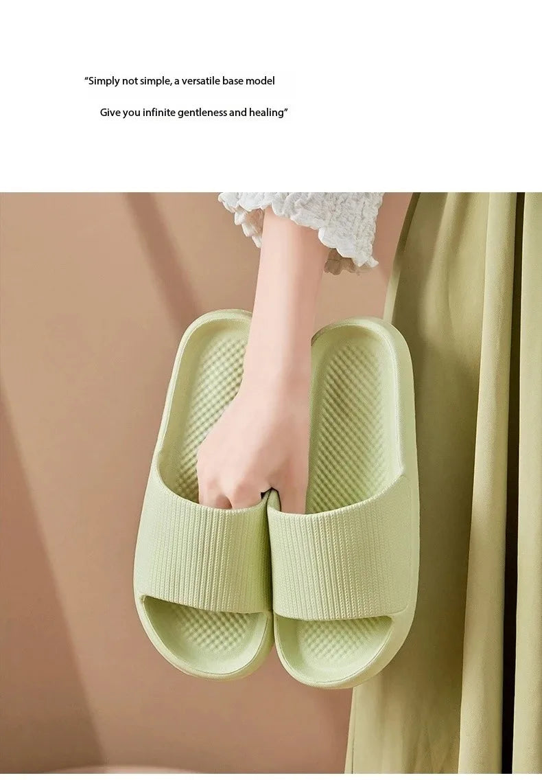 Chaussures de douche de massage à semelle souple pour hommes et femmes, pantoufles à la mode, imperméables, non ald, maison, loisirs, couples